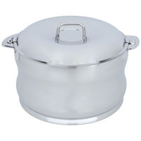 Sunrise Food Container Indian Silver Steel 7500 ml product image