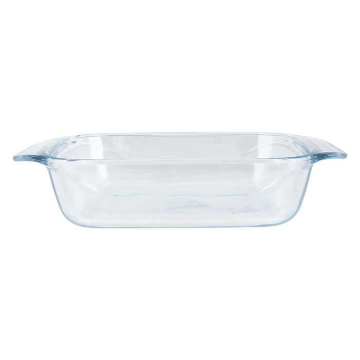 French glass oven tray, rectangular 17*27 cm image 1