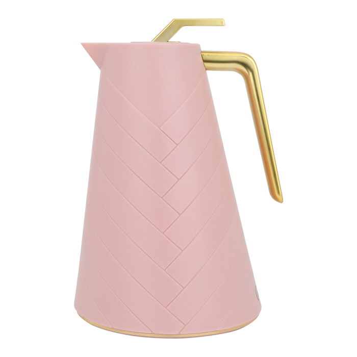 Glory Pro thermos dark pink with golden handle 1 liter image 1