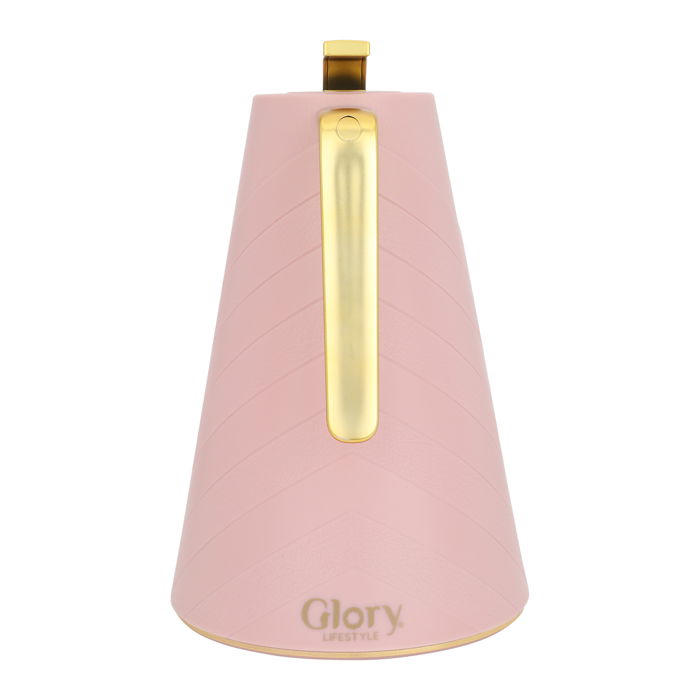 Glory Pro thermos dark pink with golden handle 1 liter image 2