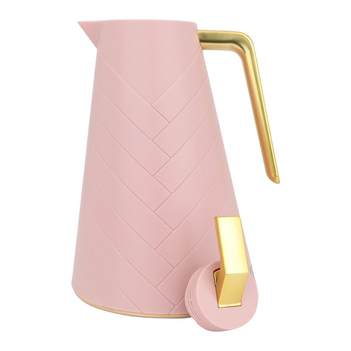 Glory Pro thermos dark pink with golden handle 1 liter image 5