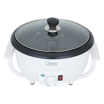 Jano coffee roaster 800 watts capacity 500 grams white image 1