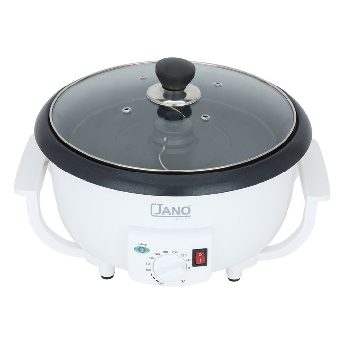 Jano coffee roaster 800 watts capacity 500 grams white image 1