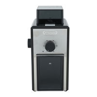 DeLonghi coffee grinder, silver, 12 cups product image