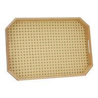 Serving Tray, Wooden Bamboo Beige product image