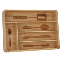 5 Digit Bamboo Wooden Spoons Box product image