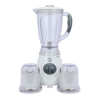 Al Saif Hazal Blender 1.5 Liter 300 Watt White With Two Mills product image