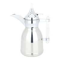 Tamim 3 Dallah, silver, with a transparent handle, 0.35 liters product image