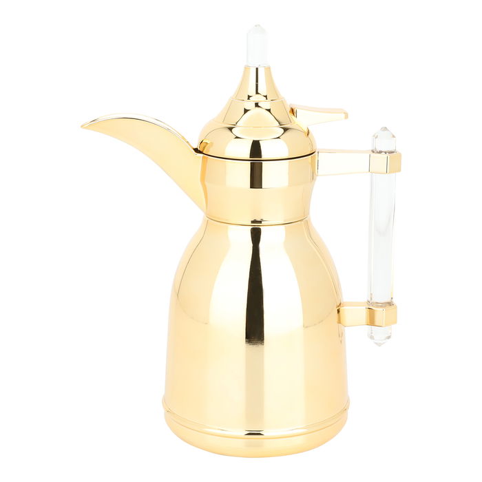 Tamim Dallah 3 Gold with a transparent handle 0.35 liter image 1