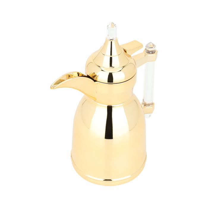 Tamim Dallah 3 Gold with a transparent handle 0.35 liter image 2