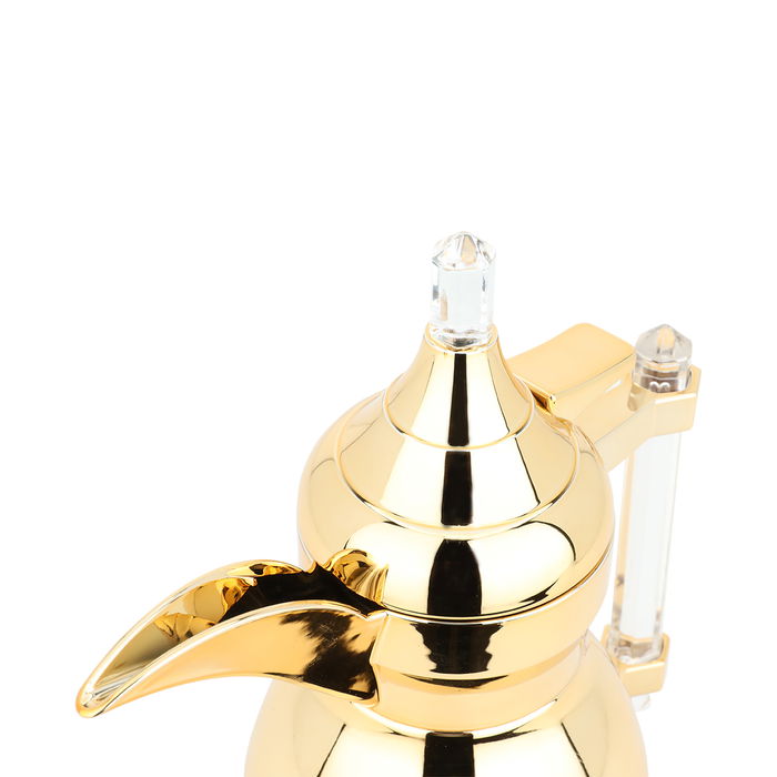 Tamim Dallah 3 Gold with a transparent handle 0.35 liter image 3