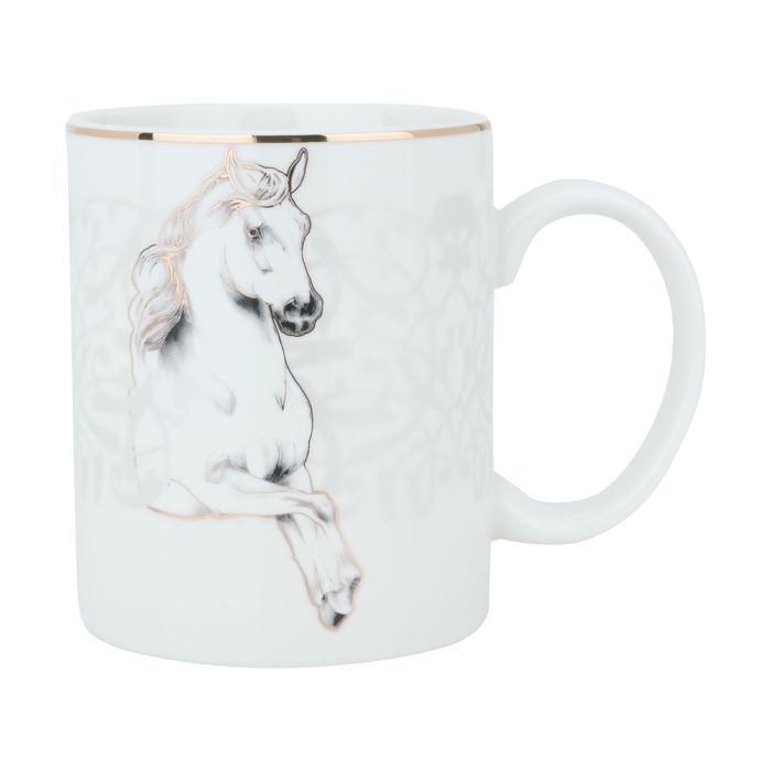 White porcelain cup image 1