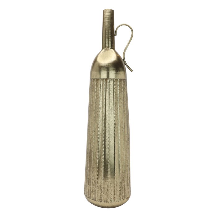 Medium Stainless Gold Vase image 2