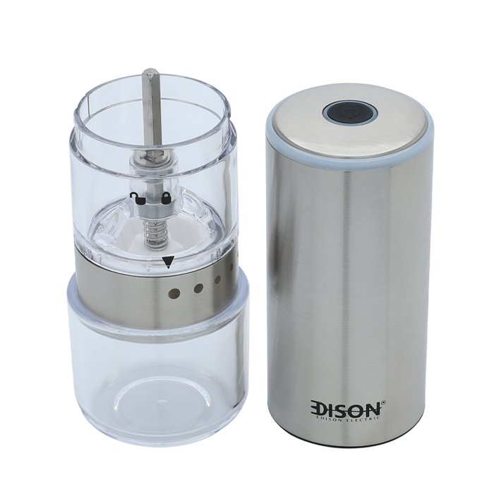 Edison coffee grinder 85ml silver 4.46 watts with USB connection image 4