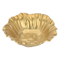 serving bowl, 6.75 inch golden porcelain product image