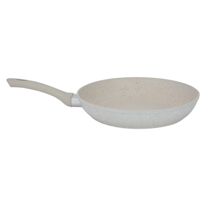 Creamy rocky granite frying pan 20 cm image 1