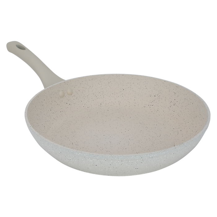 Creamy rocky granite frying pan 20 cm image 2