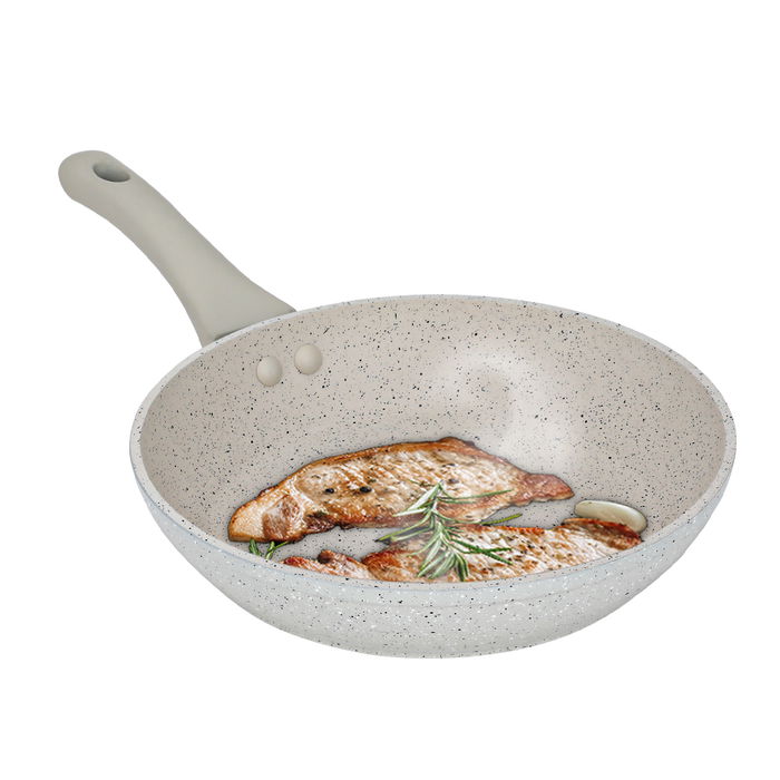 Rocky Cream Granite Pan 18cm image 1