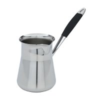 Steel Pot With Black Silicone Hand 250ml product image