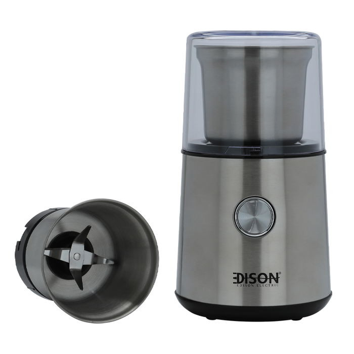 Edison steel coffee grinder 200 watts image 2