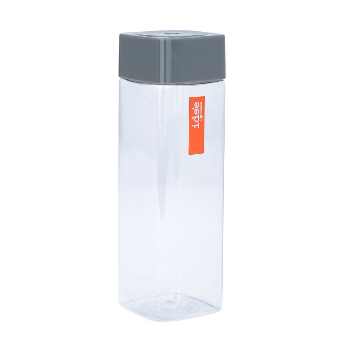 Plastic bottle, with square gray cap image 5