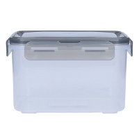 Food keeper, gray rectangular plastic 1600 ml product image