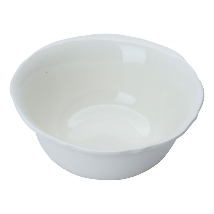 Porcelain Soup Bowl, White 5.5 inch image 1