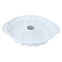 Large White Marble Handle Round Silicone Cake Mold product image
