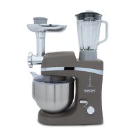 Edison stand mixer 4 functions 6.5 liters steel cappuccino color 1000 watts product image
