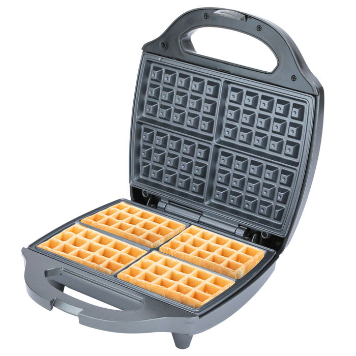 Edison Waffle Maker, Dark Gray 900 Watts image 2