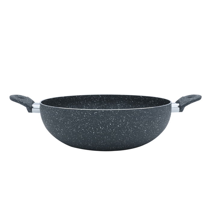 Rocky Deep Fryer Granite Dark Grey With Two Hands 32 cm image 2