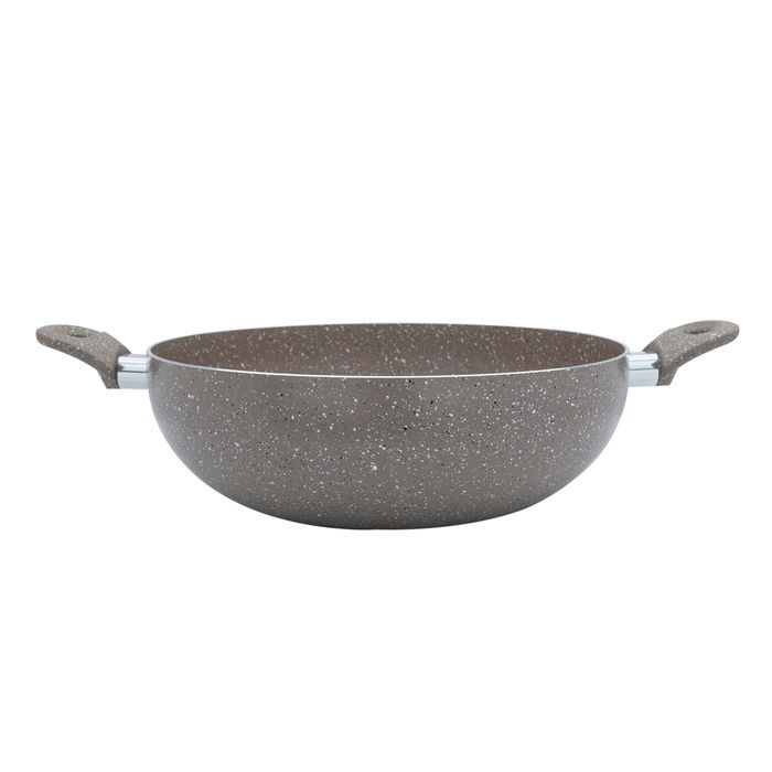 Rocky Frying Pan, Granite Beige with two handles, 32 cm image 2