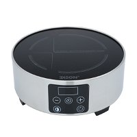 Electric stove, silver ceramic, 1300 watts product image