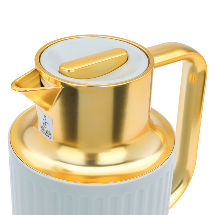 Everest Laura thermos light gray with golden handle 1 liter image 4