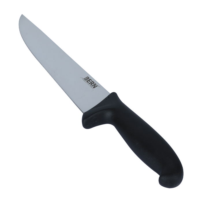 Burn Knife Steel Black Handle Size 8 image 2