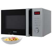 Edison Electric Microwave, Digital Silver, 5 Heat Levels product image