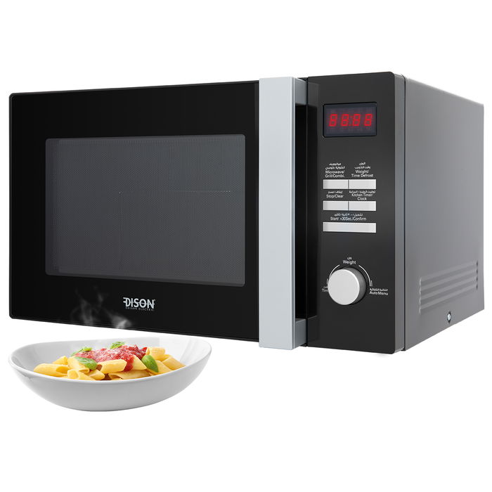 Edison electric microwave oven digital black 28 liters image 1