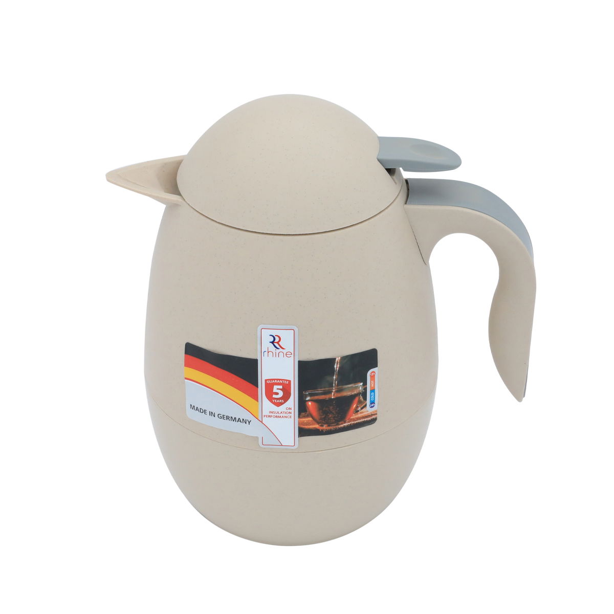 Thermos for coffee from Al Saif Gallery, 5 years guarantee, beige