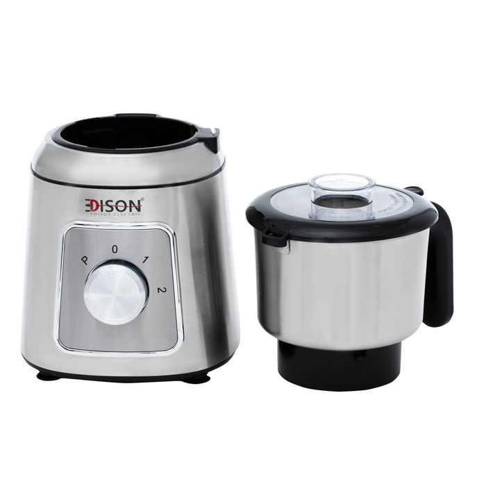 Edison coffee grinder 400gm silver steel 450w image 5