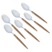 Tablespoons Steel with wooden hand 6 pieces product image