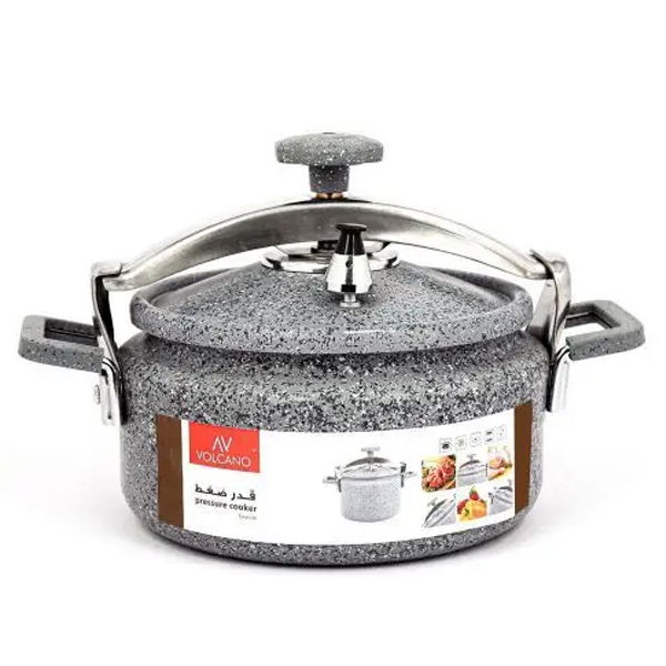 Vulcano Wide Pressure Pot Granite Greasy7.5 L image 1