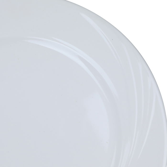 9.5 inch flat round melamine plate image 2