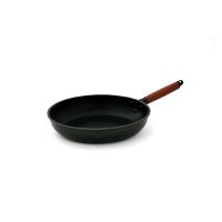 Rocky Pan, black with brown handle 28 cm product image