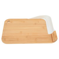 Silicone strainer wood cutting board product image
