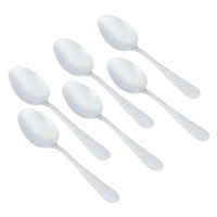 Silver Steel Tea Spoons Squares6 Pieces product image