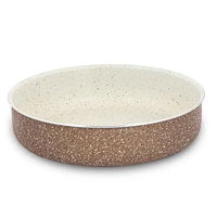 Rocky Tray Round Granite Brown 20cm product image