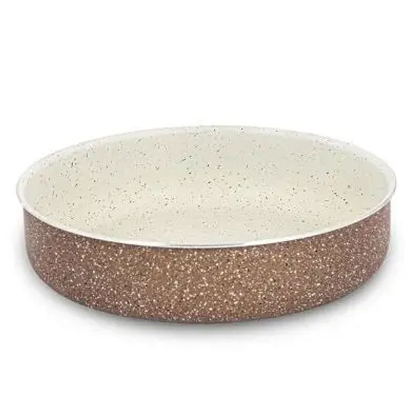 Rocky Brown Granite pan 20cm image 1