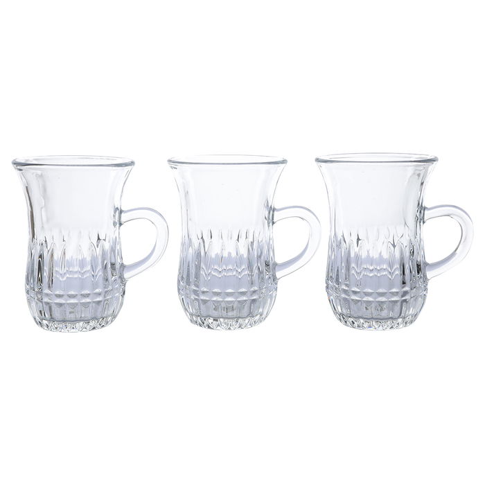 Max tea cups, glass handle, 6 pieces image 2