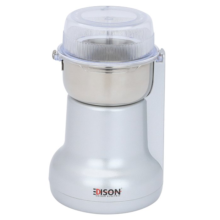 Edison coffee grinder, small silver, 180 watts image 2