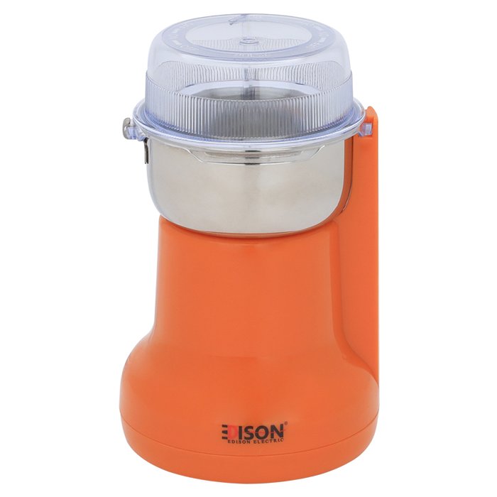 Edison coffee grinder, small orange, 180 watts image 2